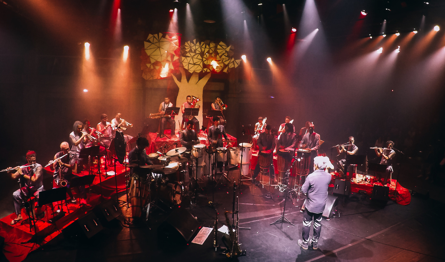 Maison des arts de Créteil - Cyro Baptista & Brian Marsella<br>"These are the Songs" <br>Letieres Leite & Orkestra Rumpilezz BIG BAND feat. Tony Allen